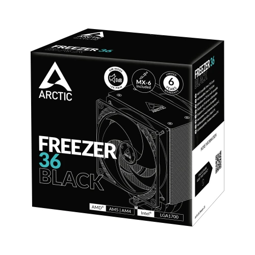 Chłodzenie Arctic Freezer 36 Black