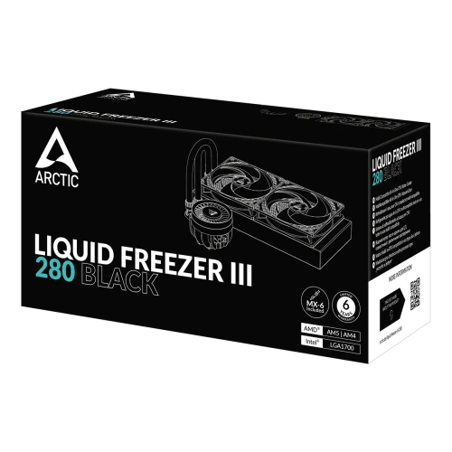 Chłodzenie wodne AiO Arctic Liquid Freezer III 280 Black