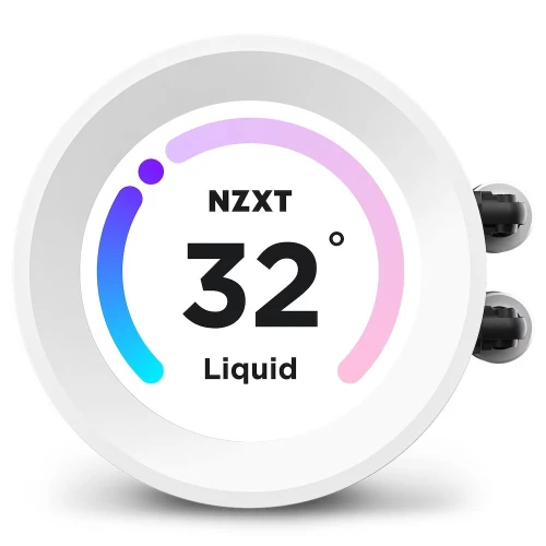 Chłodzenie wodne AiO NZXT Kraken Elite 360 RGB LCD White
