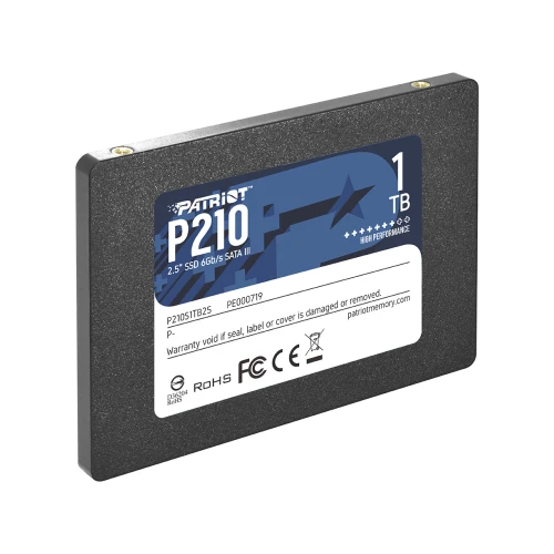 Dysk SSD Patriot P210 1TB SATA3 2.5 520/430MB/s