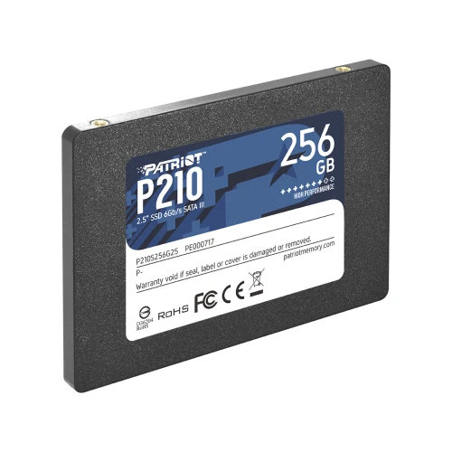 Dysk SSD Patriot P210 256GB SATA3 2.5 500/400MB/s