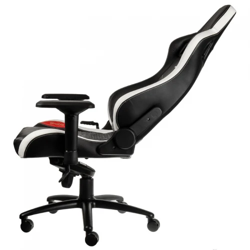 Fotel Dla Gracza Noblechairs EPIC Real Leather Black-White-Red