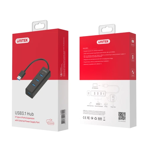 HUB USB Unitek Y-3089 4x USB 3.0