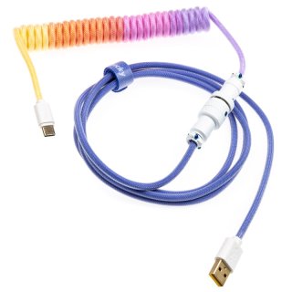 Kabel do klawiatury Ducky Premicord Afterglow (USB-C do USB-A) 1.8M