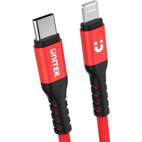 Kabel Unitek USB-C - Lightning 1m MFi