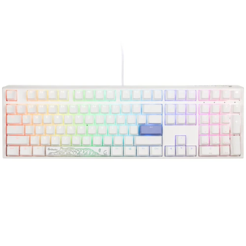 Klawiatura Ducky One 3 Classic Pure White RGB LED - MX-Silent-Red (US)