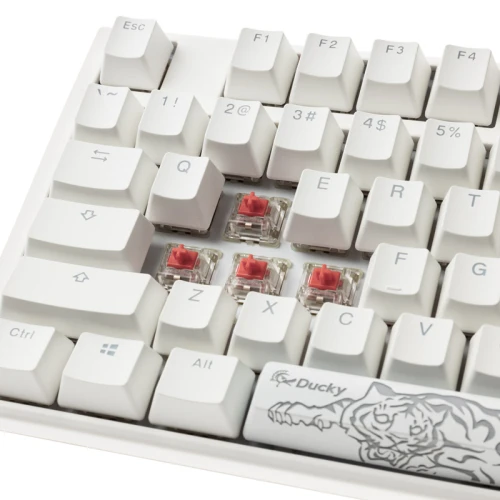 Klawiatura Ducky One 3 Classic Pure White RGB LED - MX-Silent-Red (US)