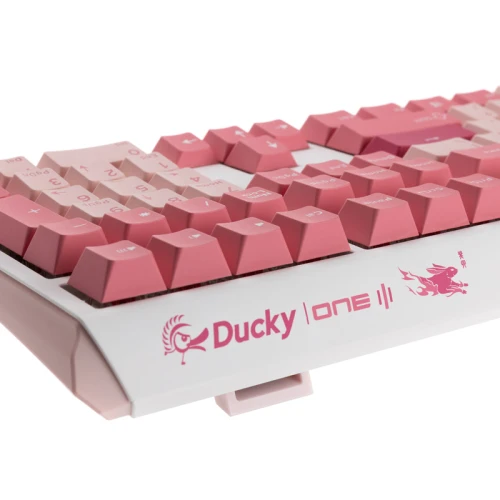 Klawiatura Ducky One 3 Gossamer Pink - MX-Black Clear Top (US)