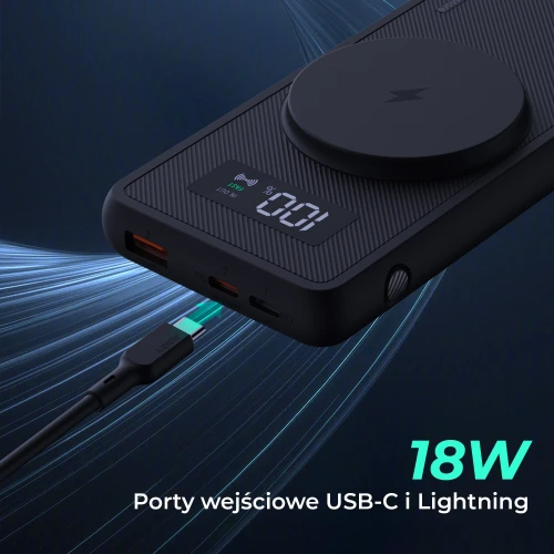 Powerbank Aukey PB-WL01 10000mAh USB-C Lightning MagAir