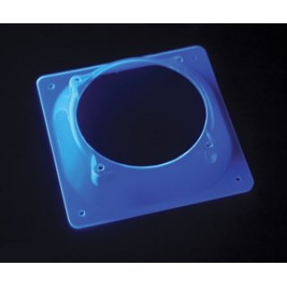 Przejściówka Akasa 80mm na 120mm niebieska UV