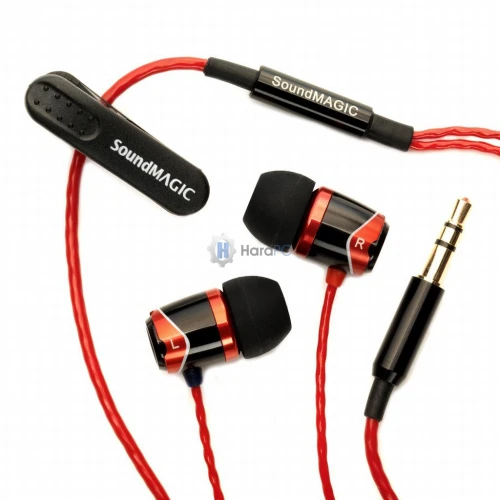 Słuchawki SoundMagic E10 v2 Black-Red