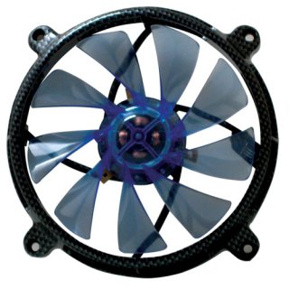 Wentylator Aerocool RS12 Carbon Fiber 120mm Niebieski