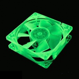 Wentylator Akasa UV-DAYGLO 80mm (zielony)