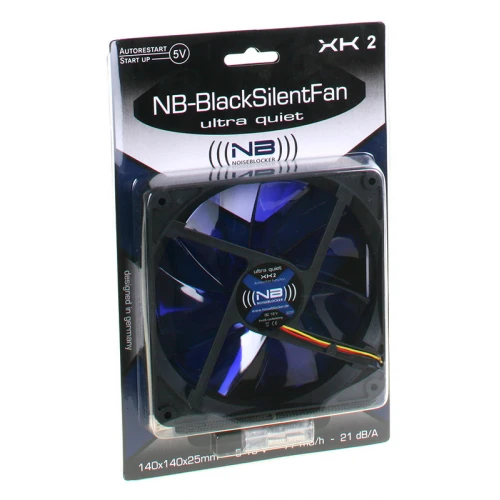 Wentylator NoiseBlocker BlackSilent Fan XK2 - 140mm