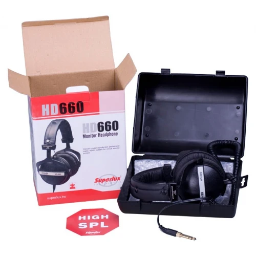 Słuchawki Superlux HD660 Black