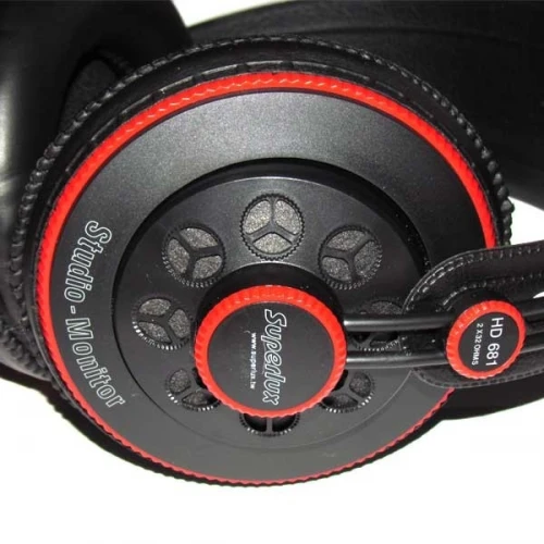 Słuchawki Superlux HD681 Black-Red