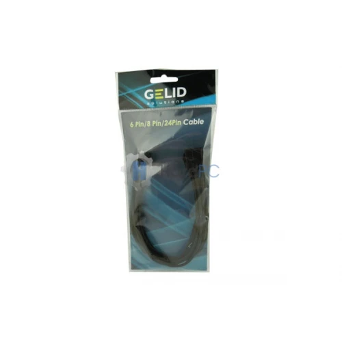 Przedłużacz Gelid 8pin EPS 30cm czarny