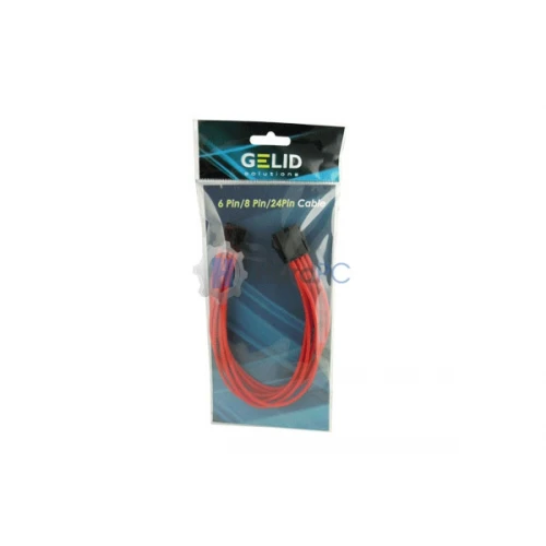Przedłużacz Gelid 8pin EPS 30cm czerwony