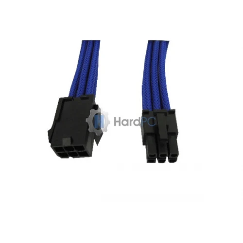 Przedłużacz Gelid PCI-E 6pin 30cm niebieski