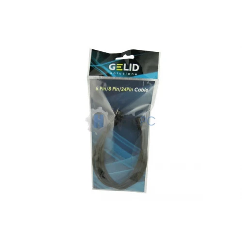 Przedłużacz Gelid PCI-E 6pin 30cm czarny