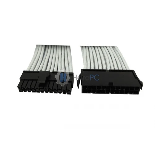 Przedłużacz Gelid ATX 24pin 30cm biały