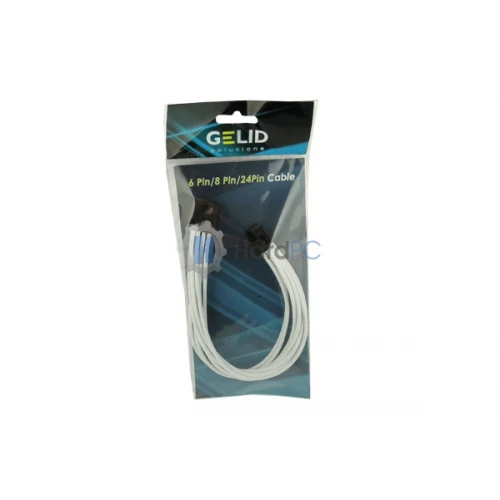Przedłużacz Gelid 8pin EPS 30cm biały