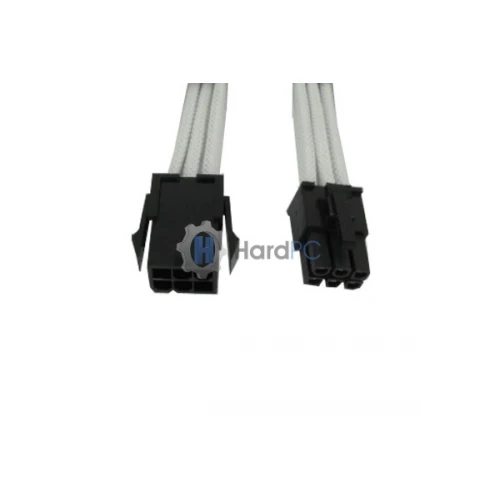 Przedłużacz Gelid PCI-E 6pin 30cm biały