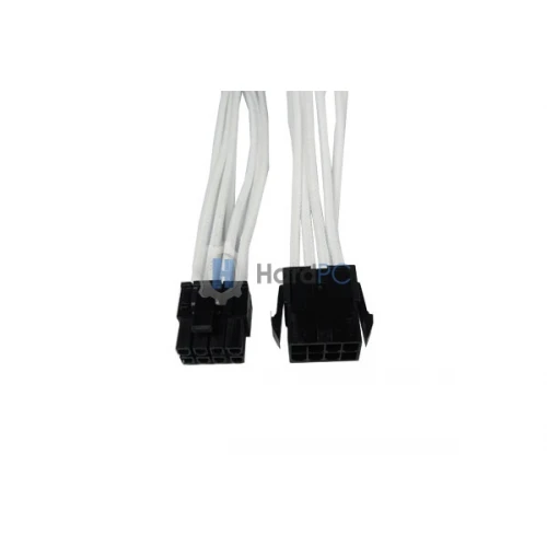 Przedłużacz Gelid PCI-E 6+2pin 30cm biały