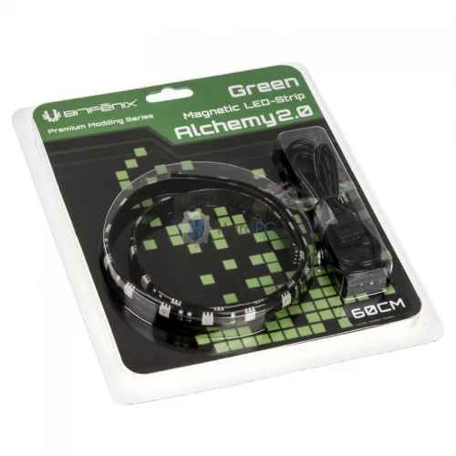 Taśma LED Bitfenix Alchemy 2.0 Magnetic Green - 500mm