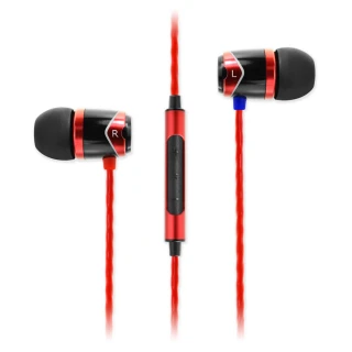 Słuchawki SoundMagic E10C Black-Red