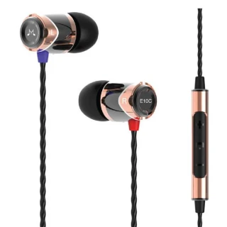 Słuchawki SoundMagic E10C Black-Gold
