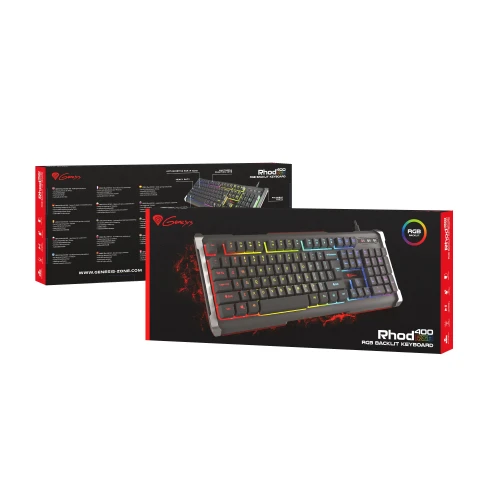 Klawiatura Genesis Rhod 400 RGB