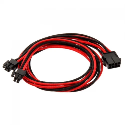 Przedłużacz Phanteks EPS 8-pin 50cm Czarno-Czerwony