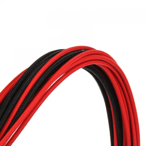 Zestaw przedłużaczy Phanteks 50cm Czarno-Czerwony