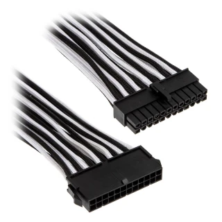 Przedłużacz Phanteks ATX 24-pin 50cm Czarno-Biały