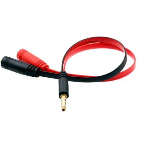 Adapter 3.5mm Minijack Słuchawki Mikrofon XBOX PS4
