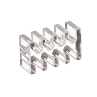 Grzebień Gelid 8pin - clear