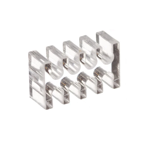 Grzebień Gelid 8pin - clear