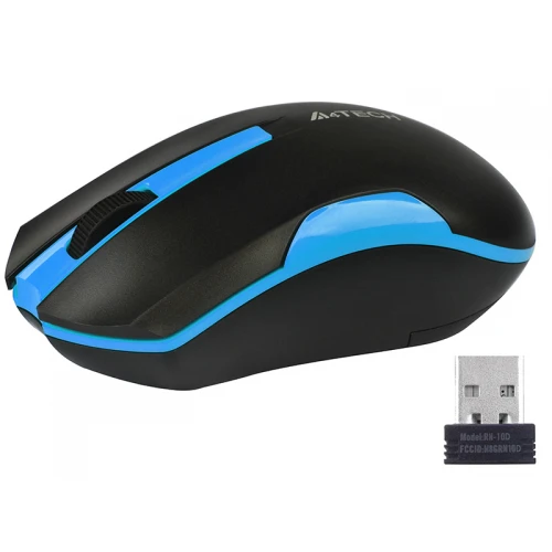 Mysz Bezprzewodowa A4Tech V-Track G3-200N-1 Black-Blue
