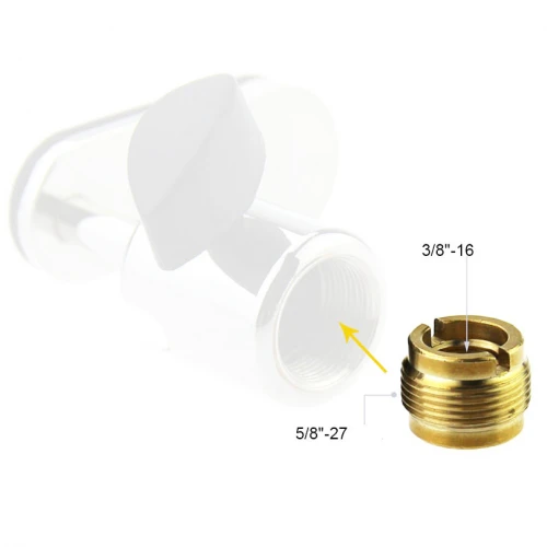 Adapter 3/8”-5/8" do mikrofonu i statywu
