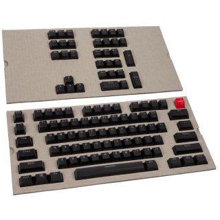 Keycapy nakładki Glorious 104szt Czarne