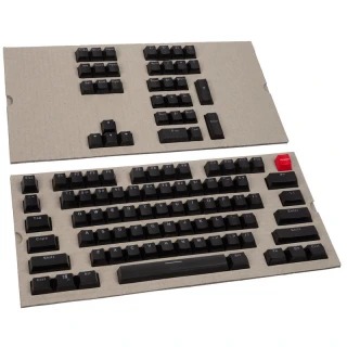 Keycapy nakładki Glorious 104szt Czarne