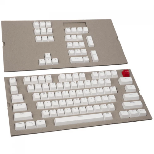 Keycapy nakładki Glorious 104szt Białe