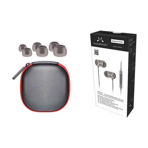 Słuchawki SoundMagic E11C Dark-Gun