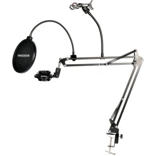 Zestaw Studyjny MOZOS MKIT-DESK (Ramię mikrofonowe, Pop-Filtr, Kosz)