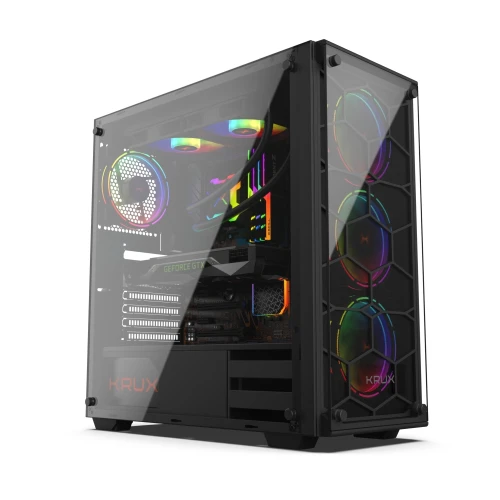 Obudowa KRUX Leda Tempered Glass