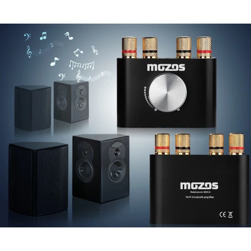 Wzmacniacz MOZOS M01G DAC USB Bluetooth 100W