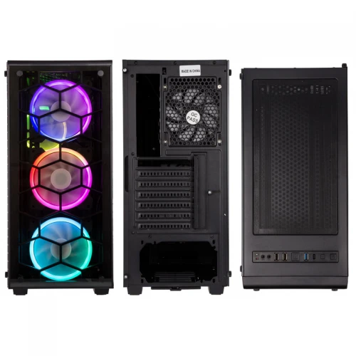 Obudowa Kolink Observatory RGB Tempered Glass Black