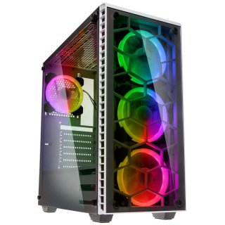 Obudowa Kolink Observatory RGB Tempered Glass White