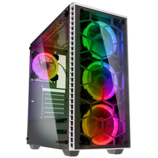 Obudowa Kolink Observatory RGB Tempered Glass White